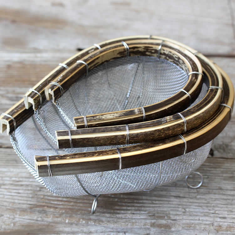 虎竹水切りステンレスザル｜竹虎 手書きの声