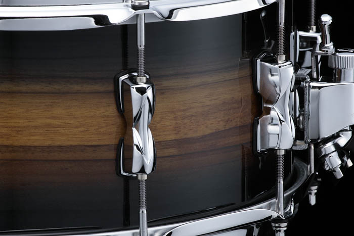 S.L.P. Snare Drum featuring Hybrid Bubinga & Maple Shell w