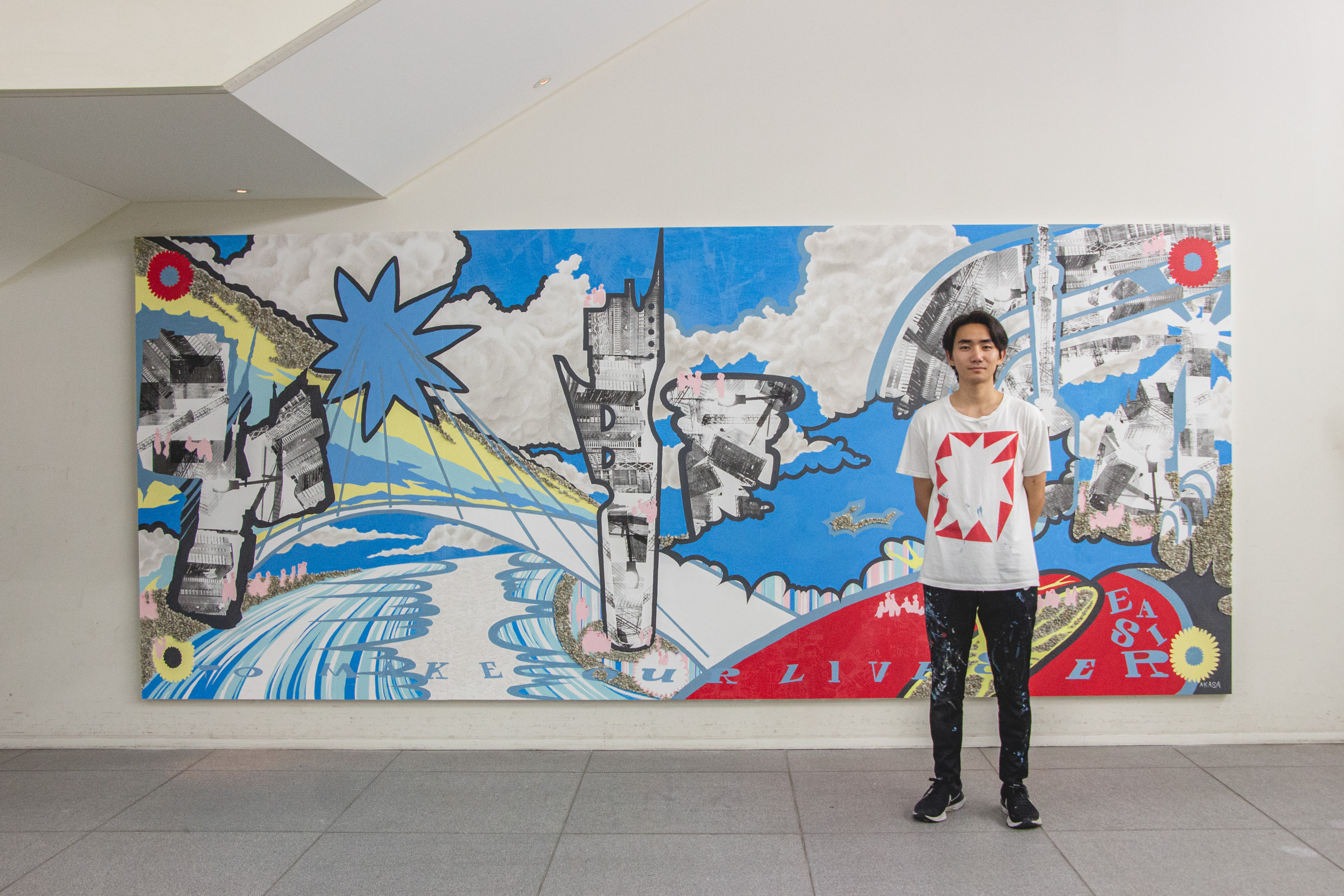 グラフィックデザイン4年生がルネサス エレクトロニクス社オフィスの