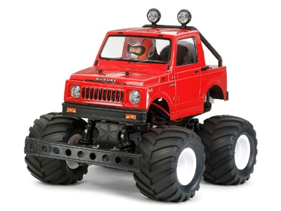 タミヤ 電動RCカーシリーズ 1/10RC スズキ ジムニー（SJ30）ウイリー