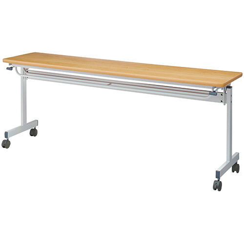 たのめーる】YAMAZEN フラップトップ会議用テーブル 幅1800×奥行450mm