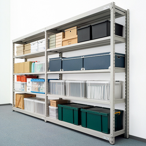 たのめーる】コクヨ ノンボルト中量ラック 基本5段 幅1850×奥行450×高