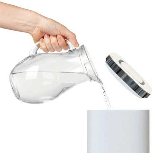 たのめーる】YAMAZEN スチーム式加湿器 ホワイト KS-J243(W) 1台の通販