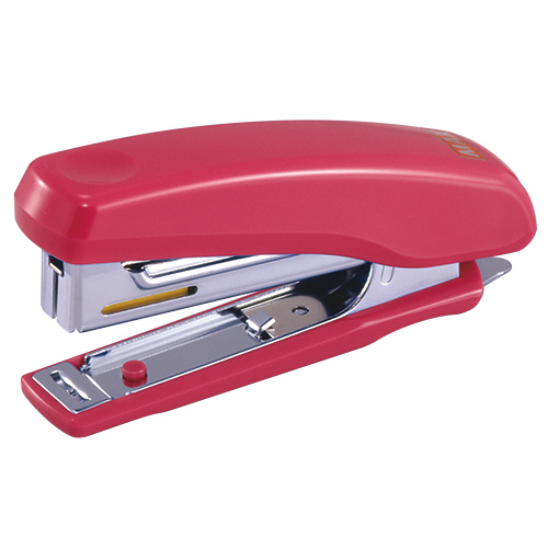 たのめーる】マックス 高機能コンパクトホッチキス 20枚とじ ピンク HD