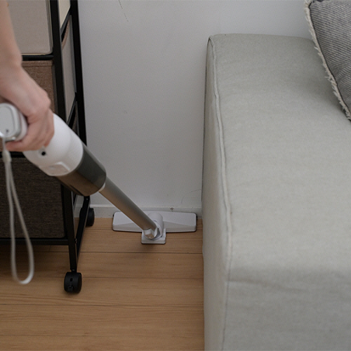 たのめーる】YAMAZEN 軽量コードレススティッククリーナー ホワイト