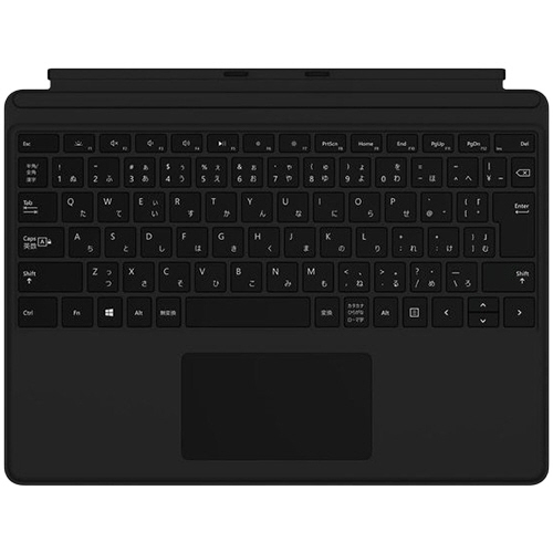 たのめーる】マイクロソフト Surface Pro X キーボード ブラック QJX