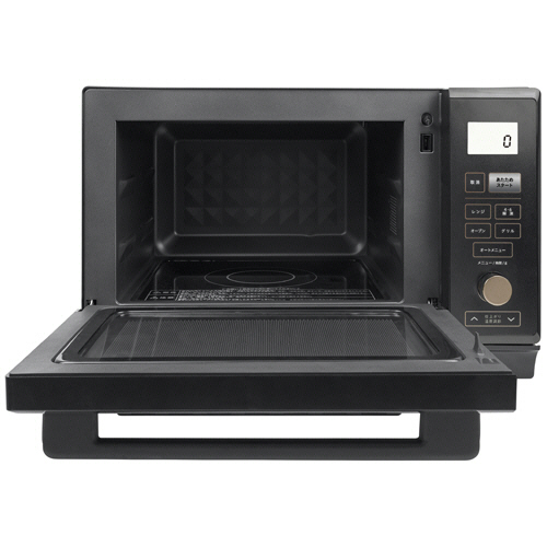 たのめーる】YAMAZEN 簡易スチームオーブンレンジ 25L ブラック PRK