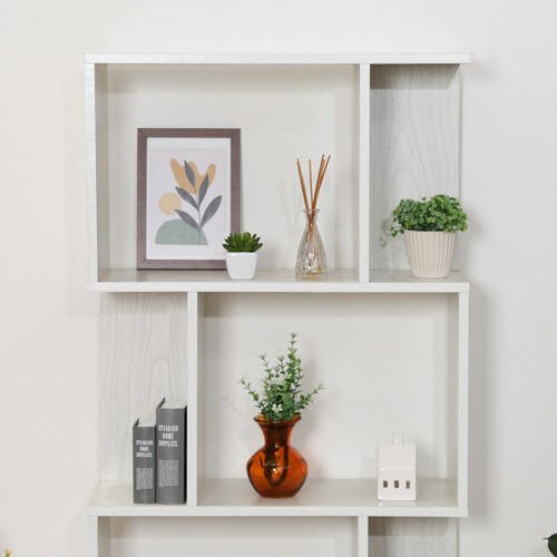 たのめーる】不二貿易 S型ディスプレイラック 4段 幅590×奥行240×高さ