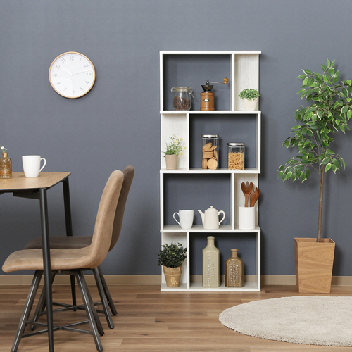 たのめーる】不二貿易 S型ディスプレイラック 4段 幅590×奥行240×高さ