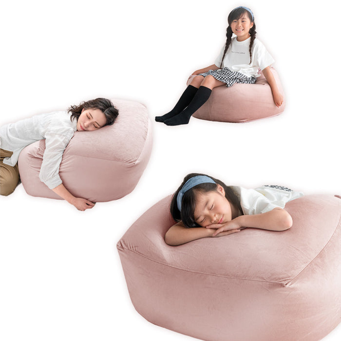 XLサイズ] くすみカラーに一新！ビーズクッション 洗える カバー