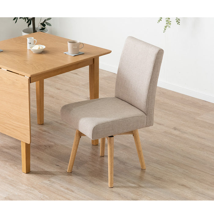 2脚セット］回転式 ダイニングチェア 肘無し 回転椅子 チェア 北欧