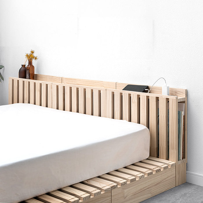 2枚] 当店 パレットベッド専用 多機能ヘッドボード 追加パレット 2口