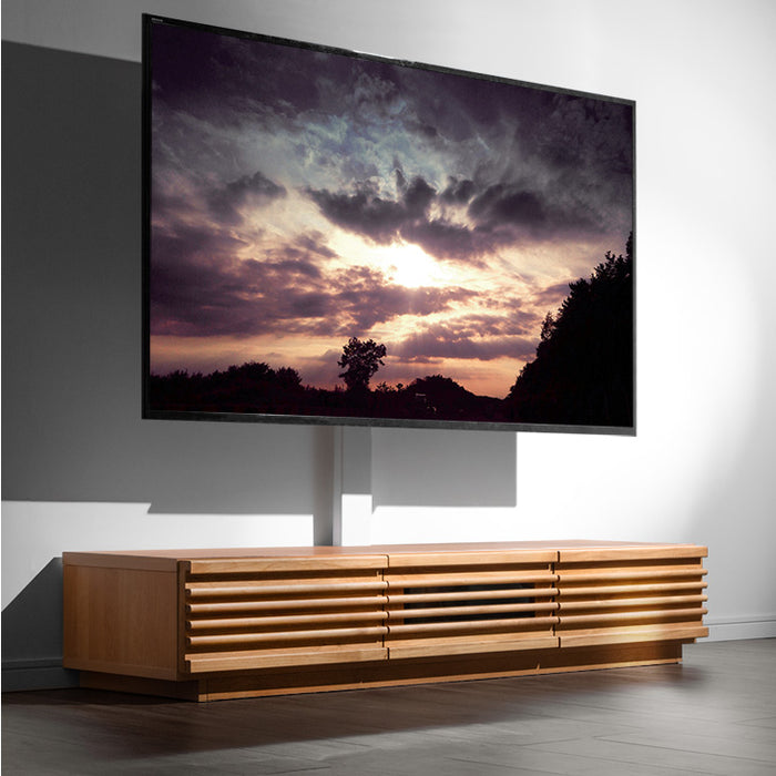 置かない” テレビスタンド 完成品 日本製 上下/左右 首振り 32～65