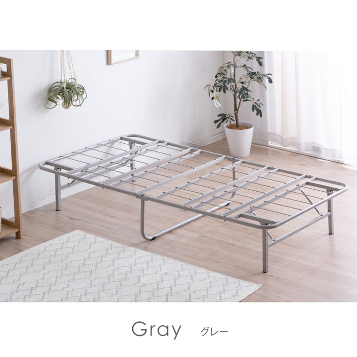 シングル］パイプベッド フレーム単品 頑丈設計 耐荷重200kg