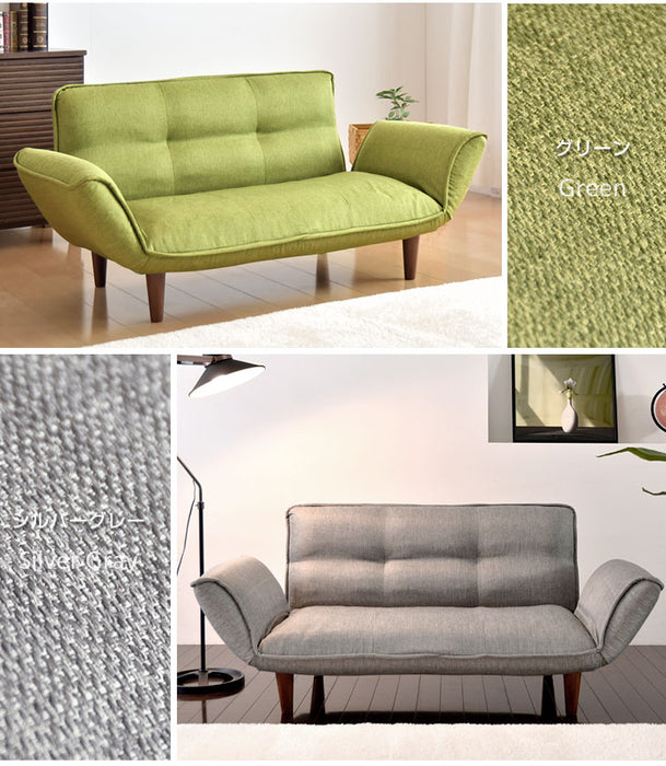 2人掛け 幅130〜170cm ソファ 日本製 -KAN- ポケットコイル〔44030055