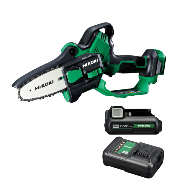 充電式チェーンソー 20V ガイドバー200mm 充電器付き 【公式通販】