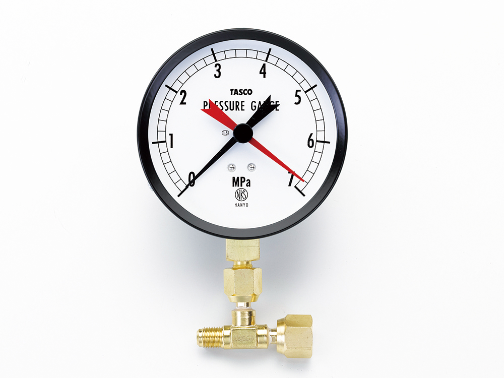 T型ゲージアダプタ(5/16″フレアメス) | 株式会社 イチネン TASCO