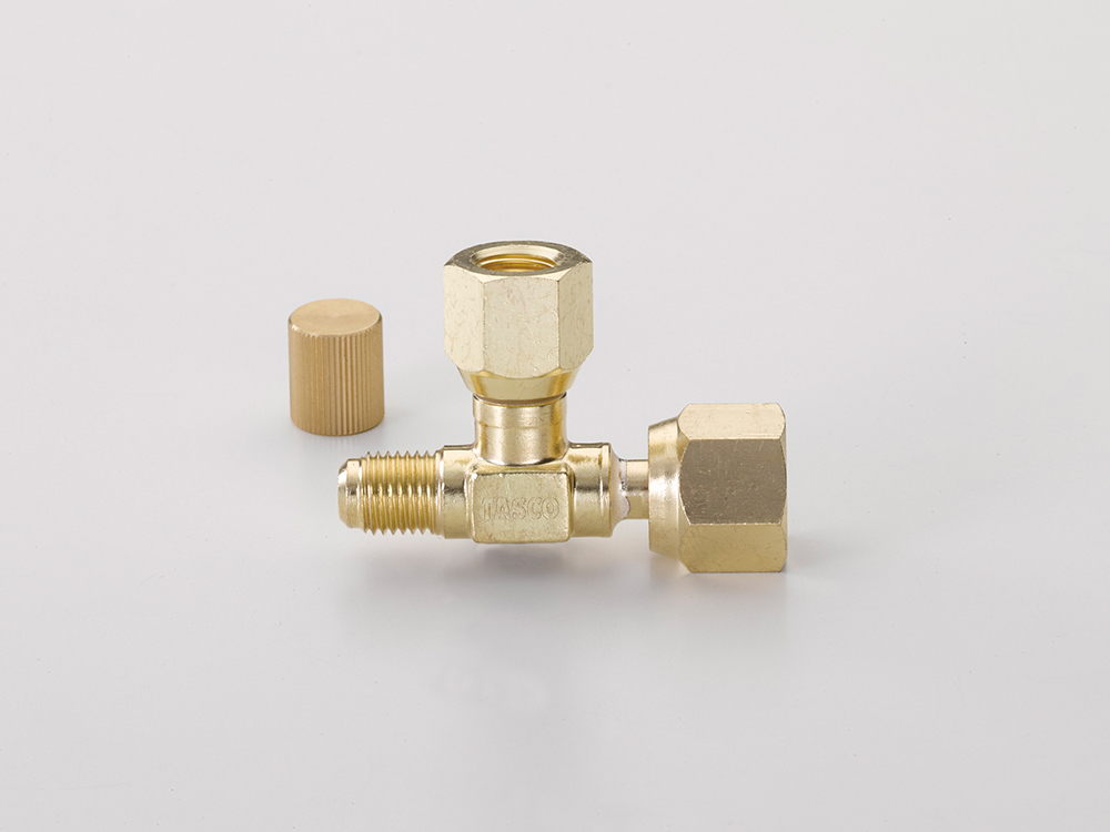 T型ゲージアダプタ(5/16″フレアメス) | 株式会社 イチネン TASCO