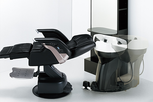 カラフル 引き取り限定 バーバー タカラ 659 セット椅子 3台 カラフル