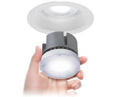 LEDユニット交換形ダウンライト（一般形、傾斜天井用、角形、和風