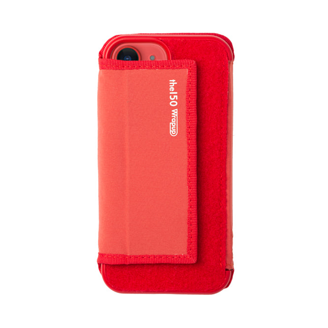 Wrapup for iPhone12Pro/12(Red) | 財布付き多機能スマホケース