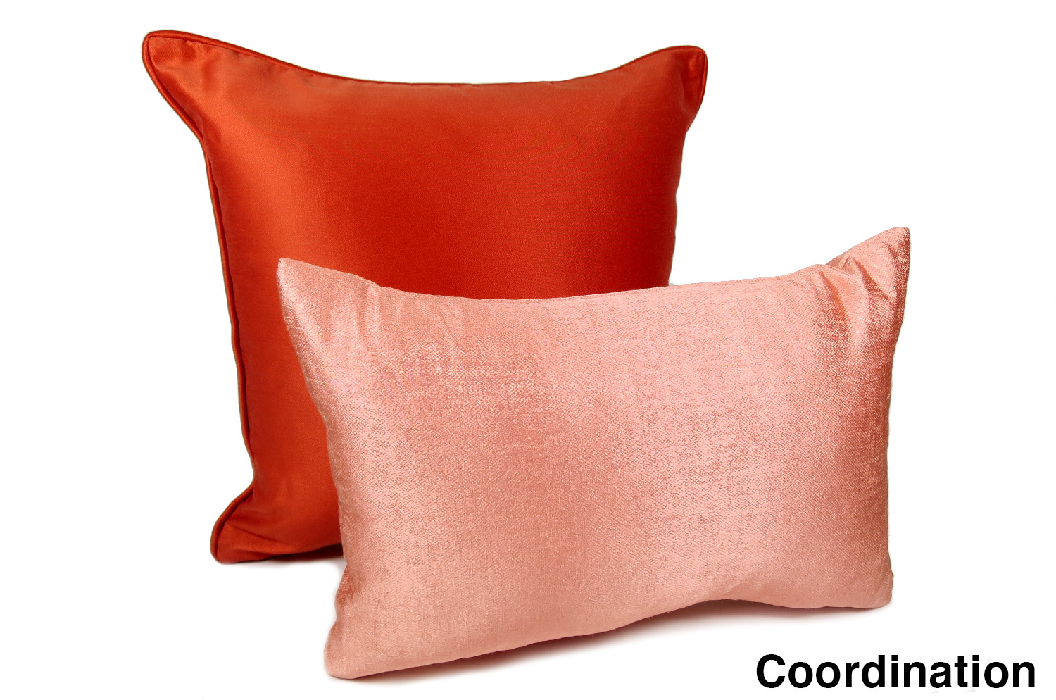 ジムトンプソンファブリック パイピング クッションカバー オレンジ 45