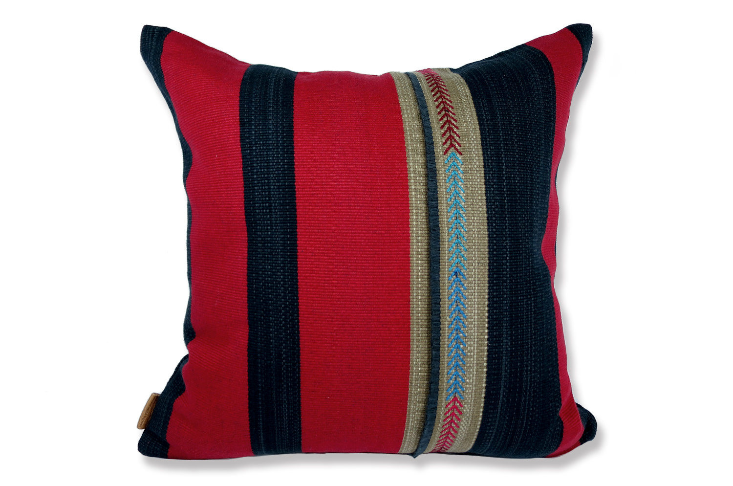 Cochineal Red ラルフローレン クッションカバー ネイビー レッド 50