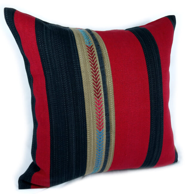 Cochineal Red ラルフローレン クッションカバー ネイビー レッド 50