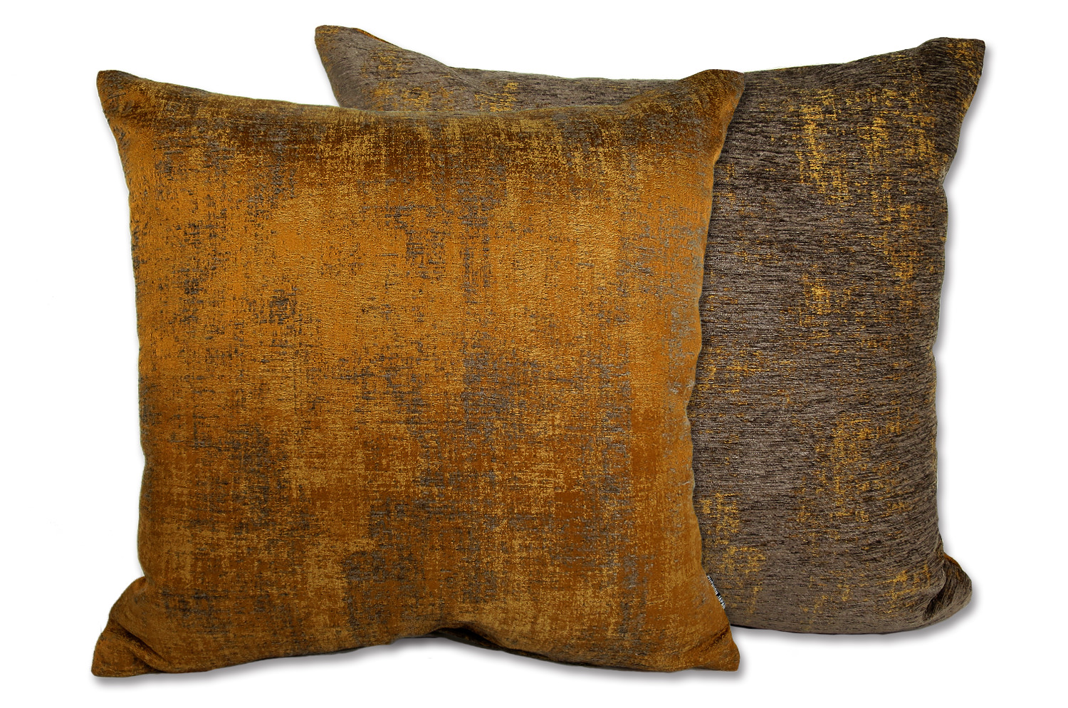 フィスバ Grazed リーバシブル クッションカバー オーカー 45×45cm