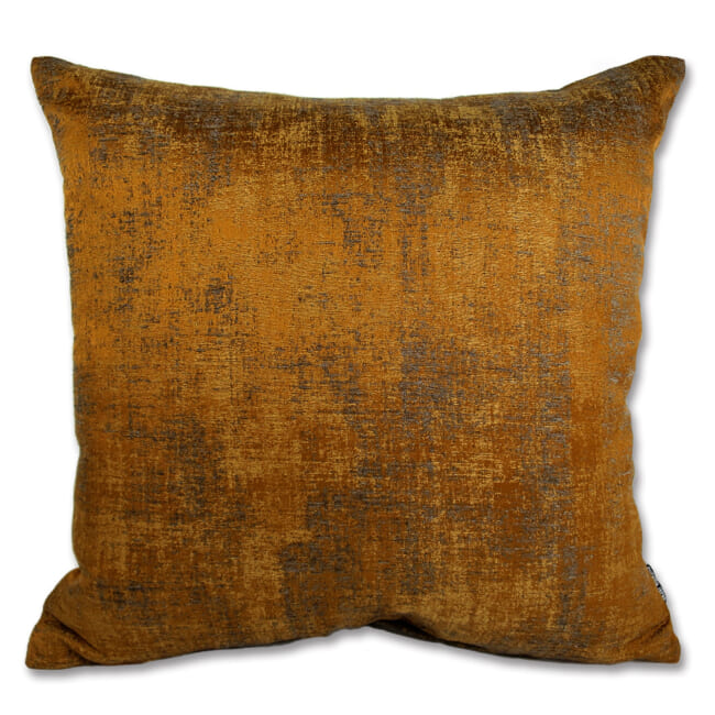 フィスバ Grazed リーバシブル クッションカバー オーカー 45×45cm