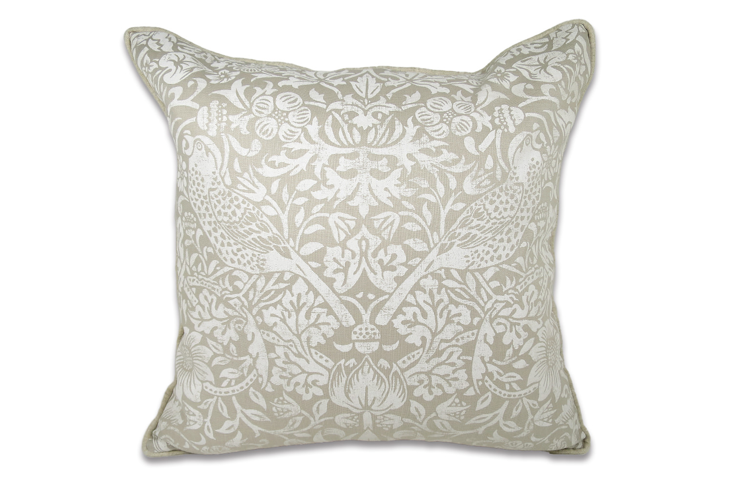 ピュアモリス クッションカバー いちご泥棒 43×43cm – ザ クッション