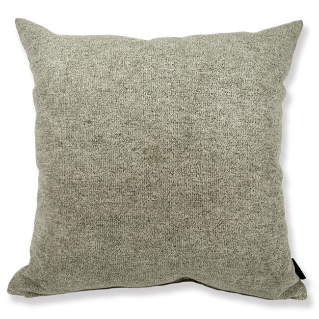 やわらか ウォッシャブル クッションカバー アッシュグレー 50×50cm