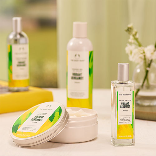 ヴァイブラント ベルガモット シャワージェル｜ THE BODY SHOP（ザ