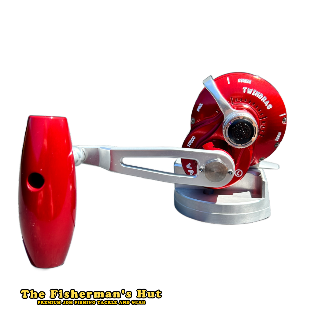 Slow Pitch Jigging Reel - Accurate - Valiant 500N SPJ Custom Red