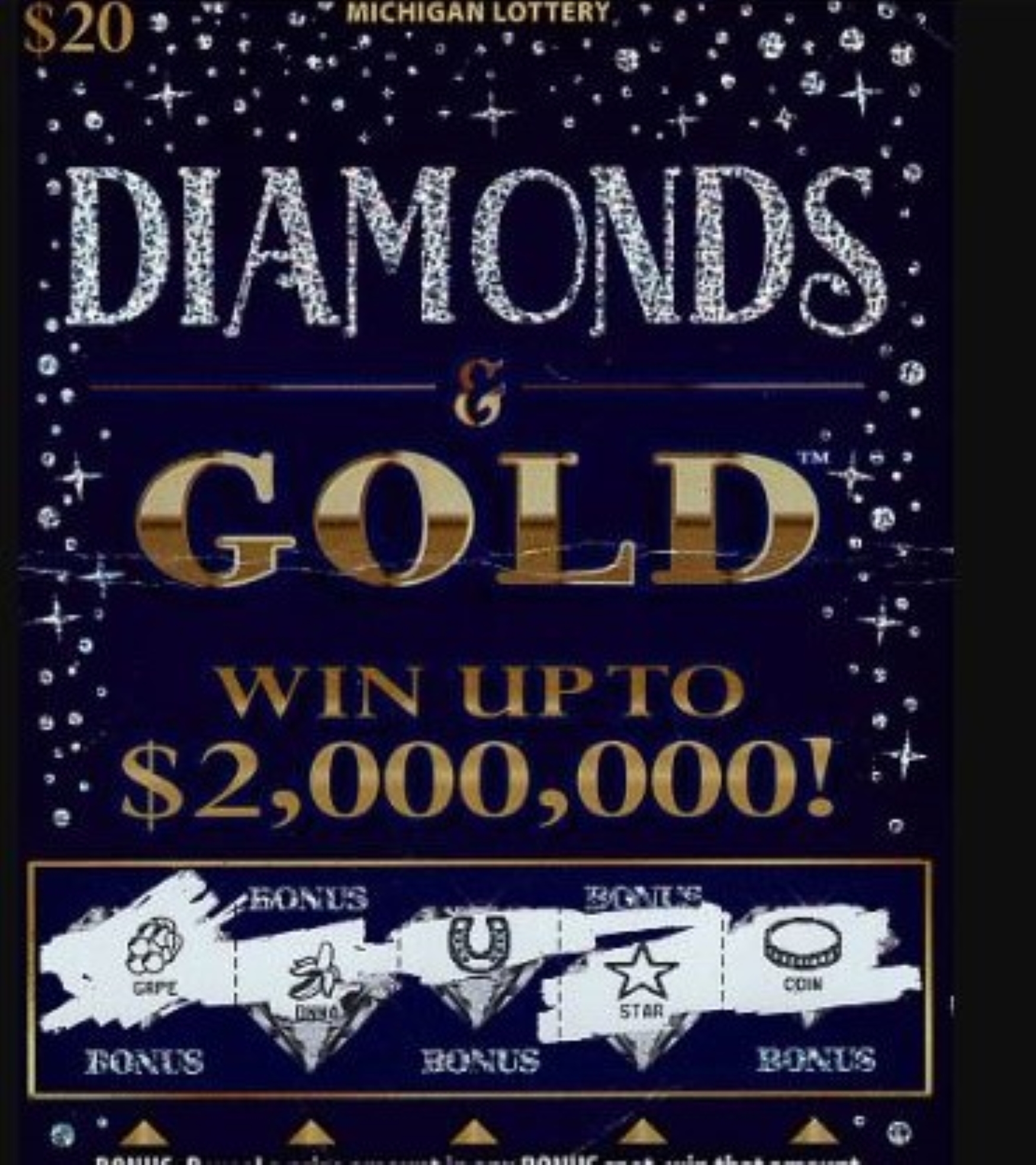 ダリアス•ガーランド 2019OPTIC LOTTERY TICKET-GOLD ダリアス