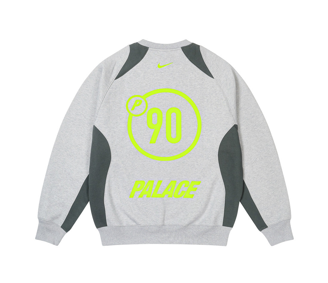 Palace Nike Total P90 Crew Grey