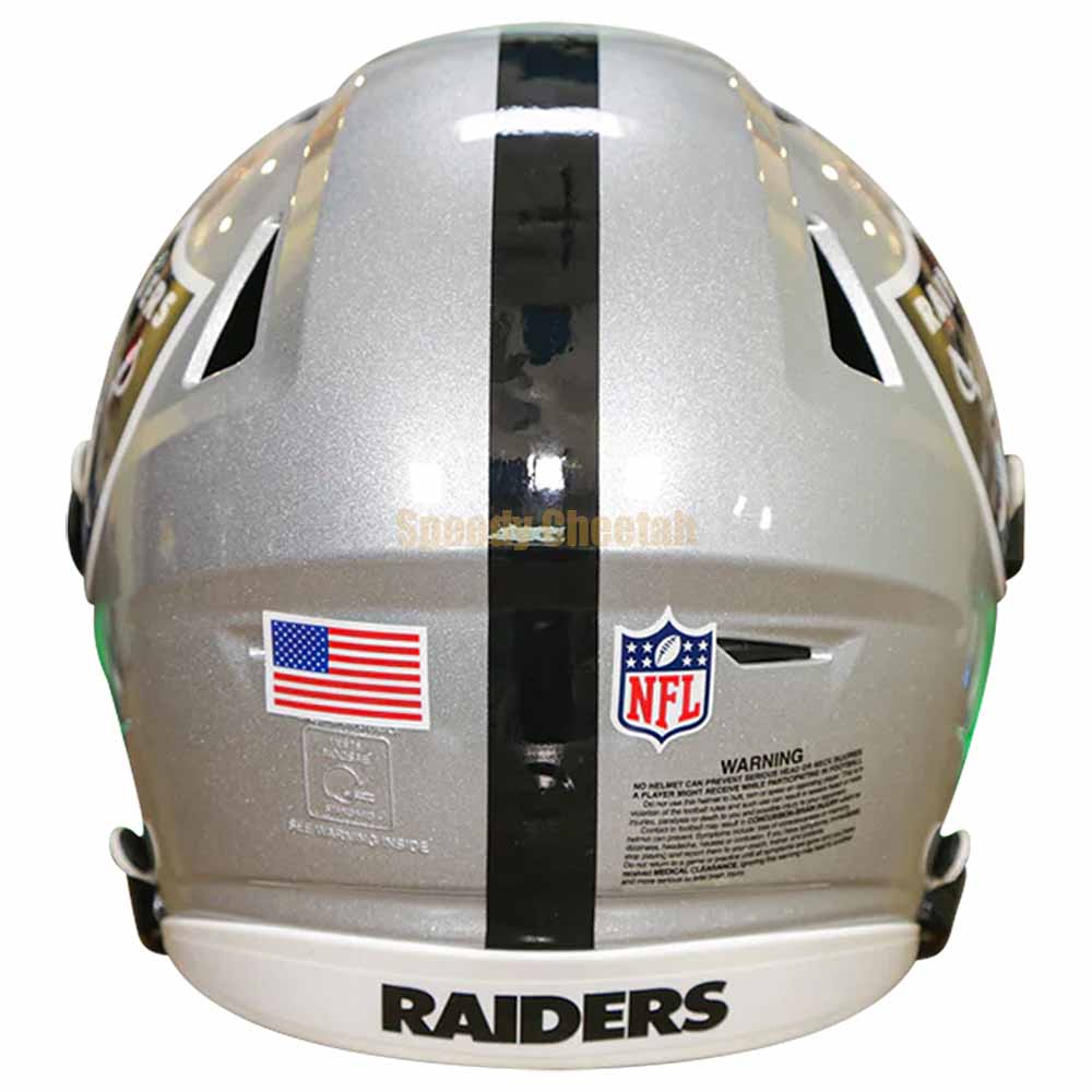 Las Vegas Raiders Riddell SpeedFlex Authentic Helmet – The Speedy