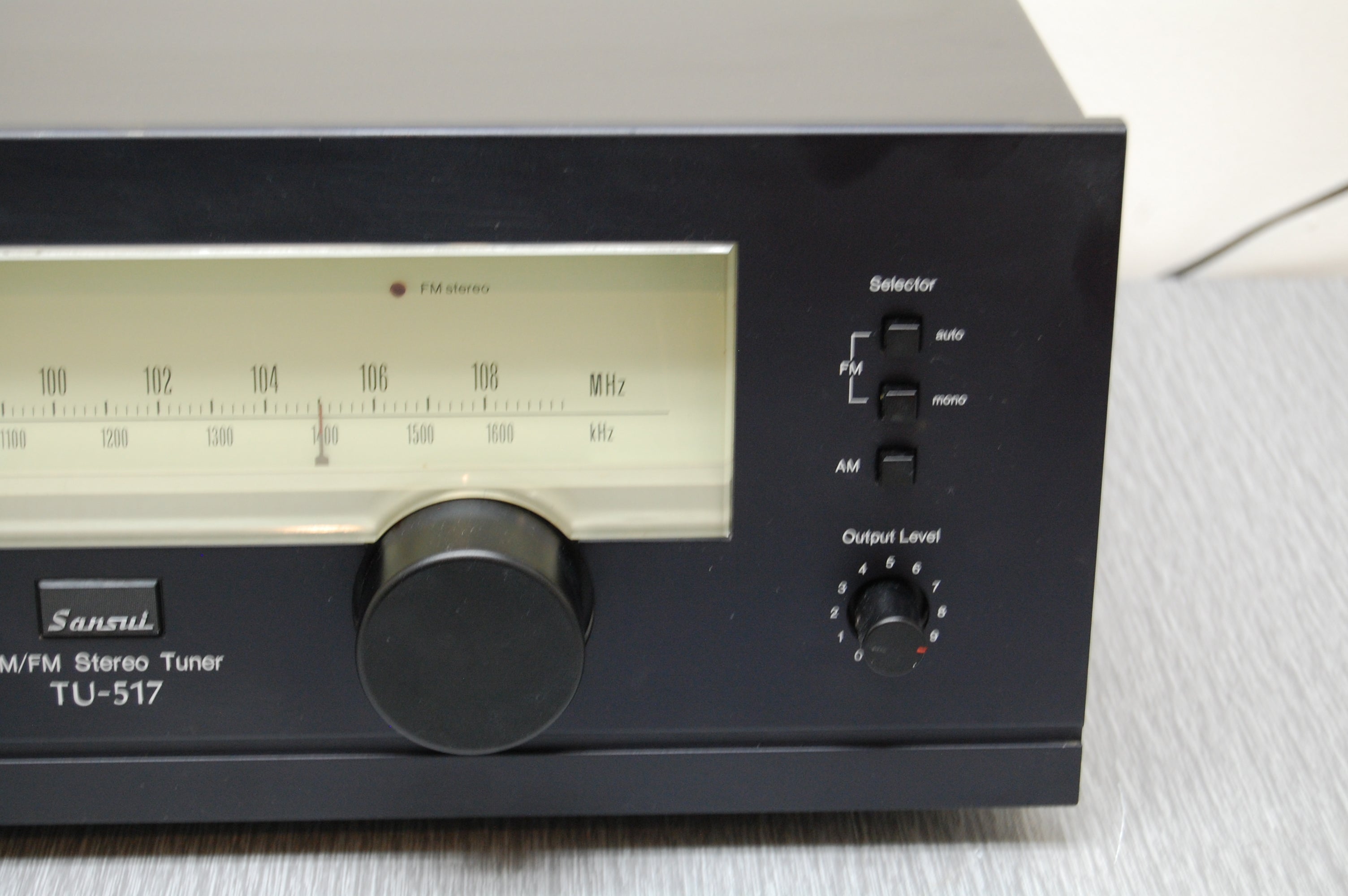 Sansui TU-517 Stereo Tuner – The Turntable Store