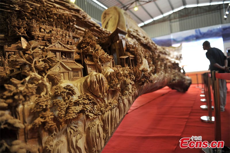 Sculptor Zheng Chunhui Spent 4 Years Carving the World's Longest