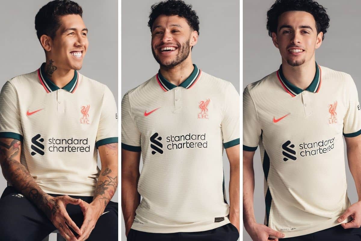 Liverpool FC unveil new 2021/22 away kit - with serious '90s throwback