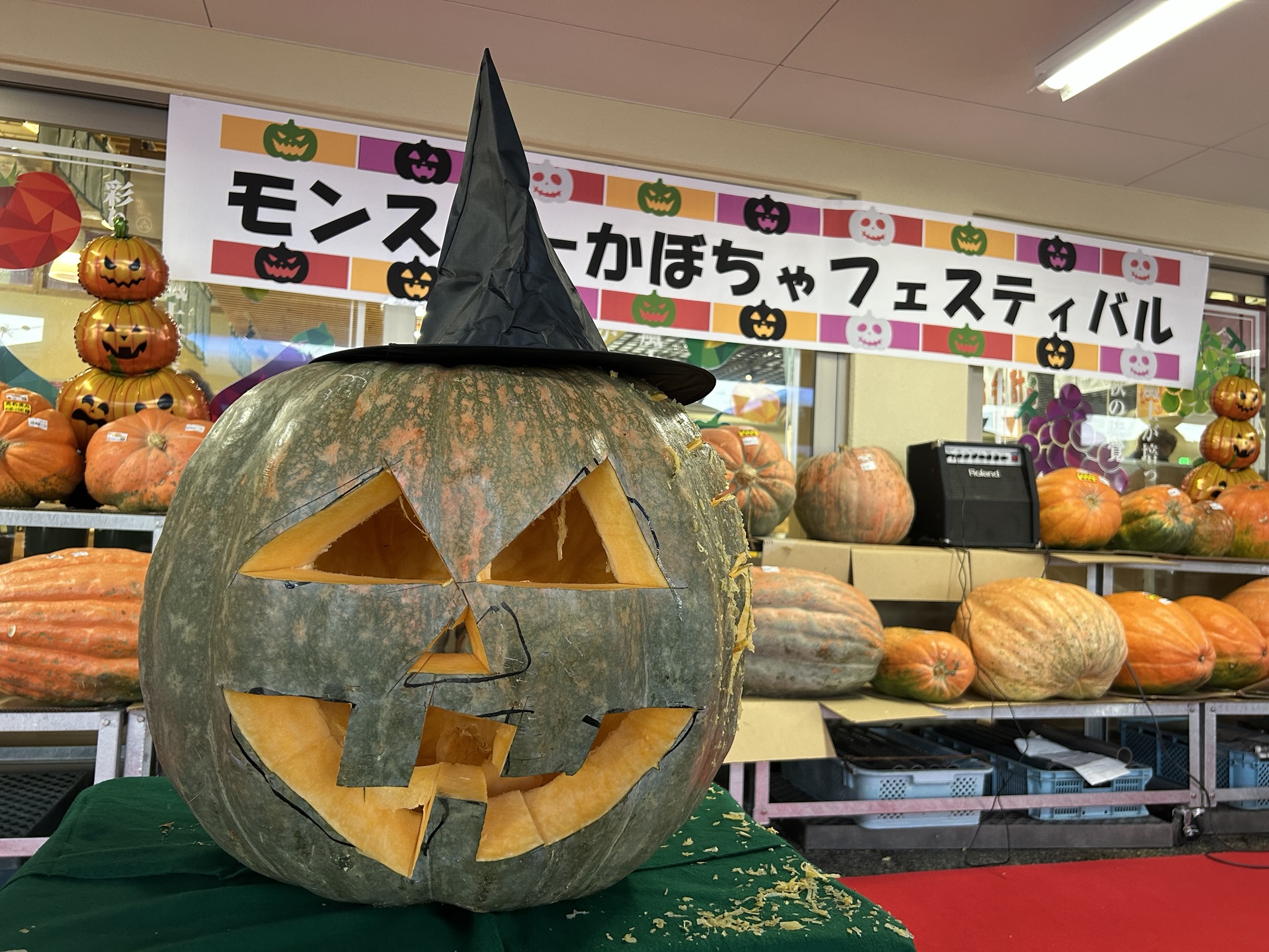 道の駅よかわ】大盛況！！モンスターかぼちゃフェスティバル | 三木市