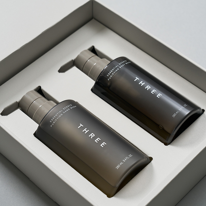 THREE エッセンシャルセンツ ボディリチュアル セット | ハンド