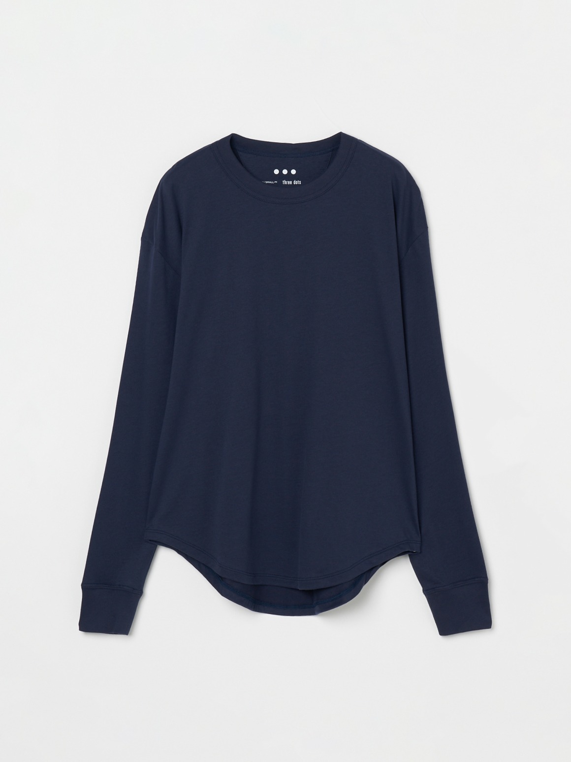 Sanded jersey long t-shirt｜スリードッツ オフィシャルオンライン