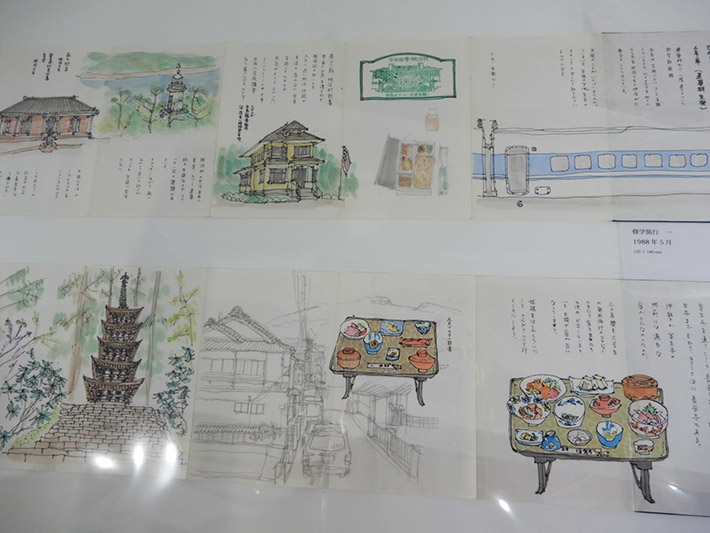 平井聖 町並みスケッチ展 in 東工大百年記念館」を開催 | 東工大
