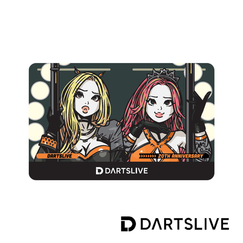 ダーツ ライブカード ダーツライブ20周年記念 ダーツカード KENTOO