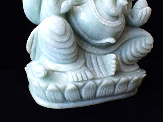 AA0117 【プレミアム】 ガネーシャ像（シャイニングアベンチュリン