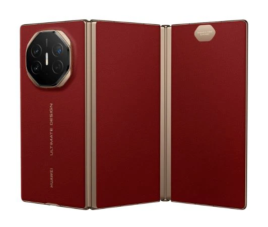 世界初の三つ折りスマホ『Huawei Mate XT』発表、スペックや価格などを