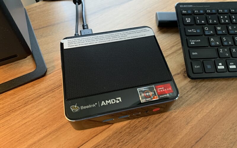 Beelink SER4』レビュー | Ryzen 7 4800U搭載の高性能ミニデスクトップ