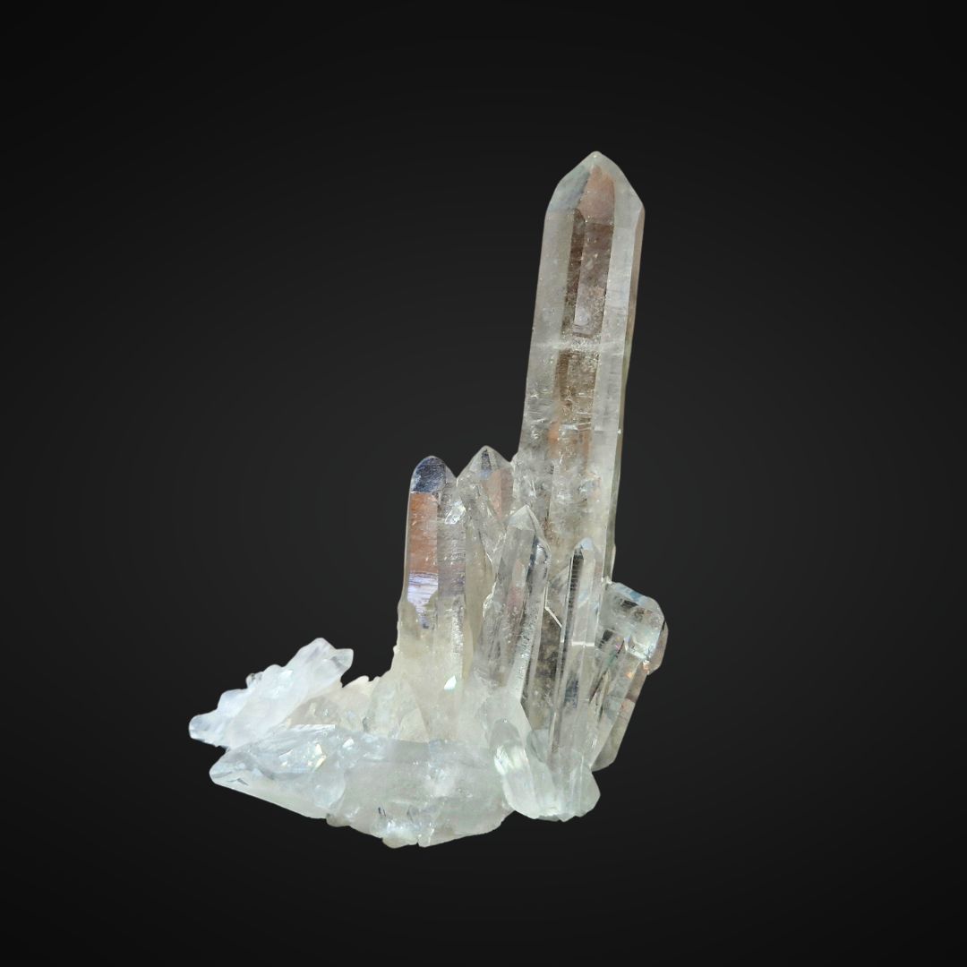 ☆07/19UP☆天然水晶クラスター：アーカンソー： - 月のかけら