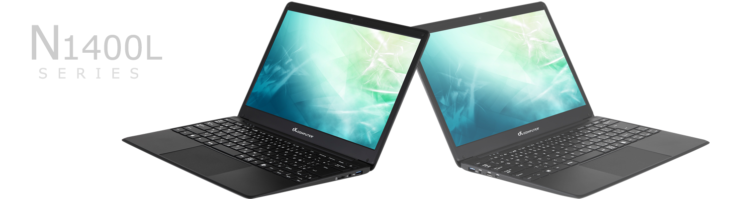 N1400L500T/BK - BTOノートパソコン eX.computer 完成品モデル